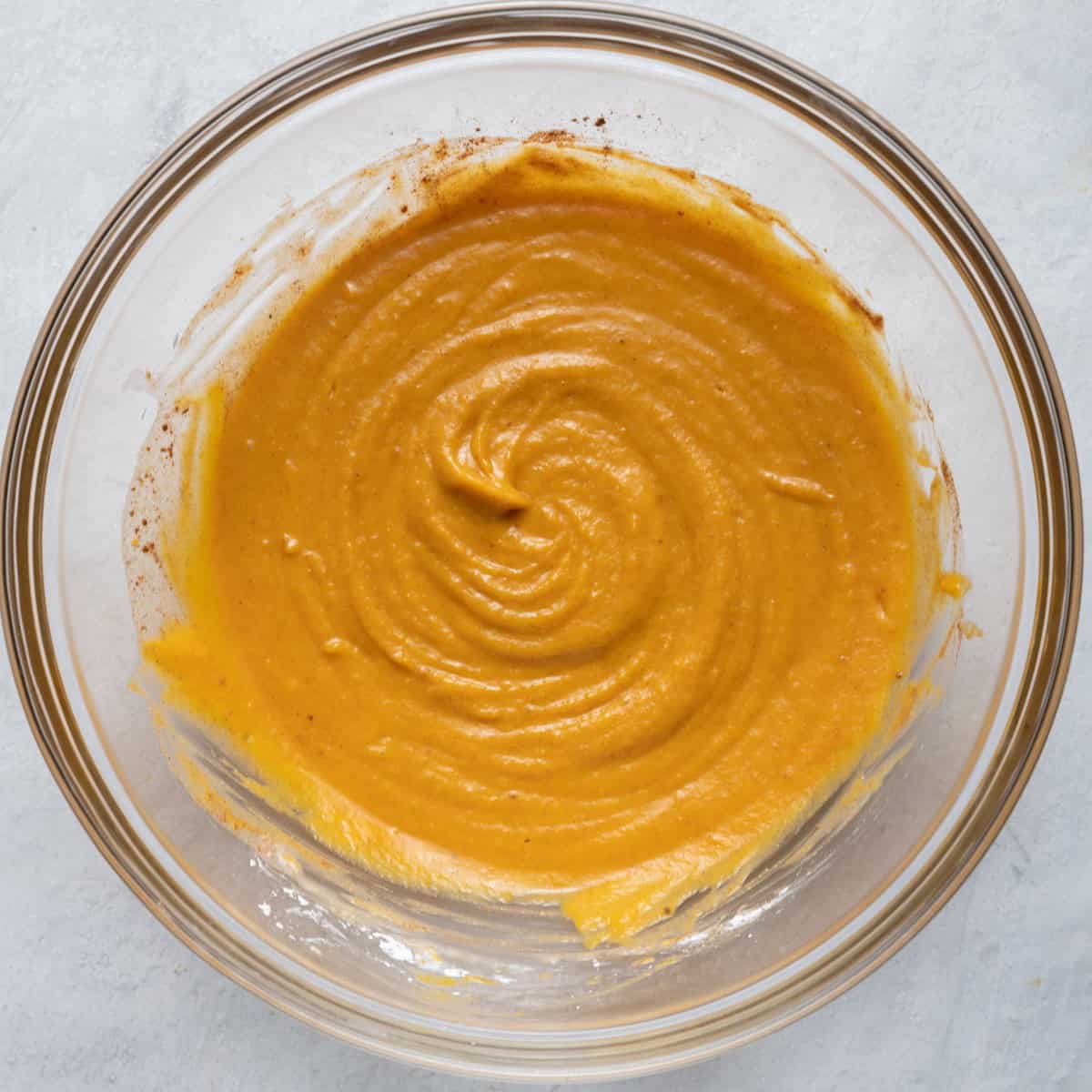 Filling mixture after mixed.