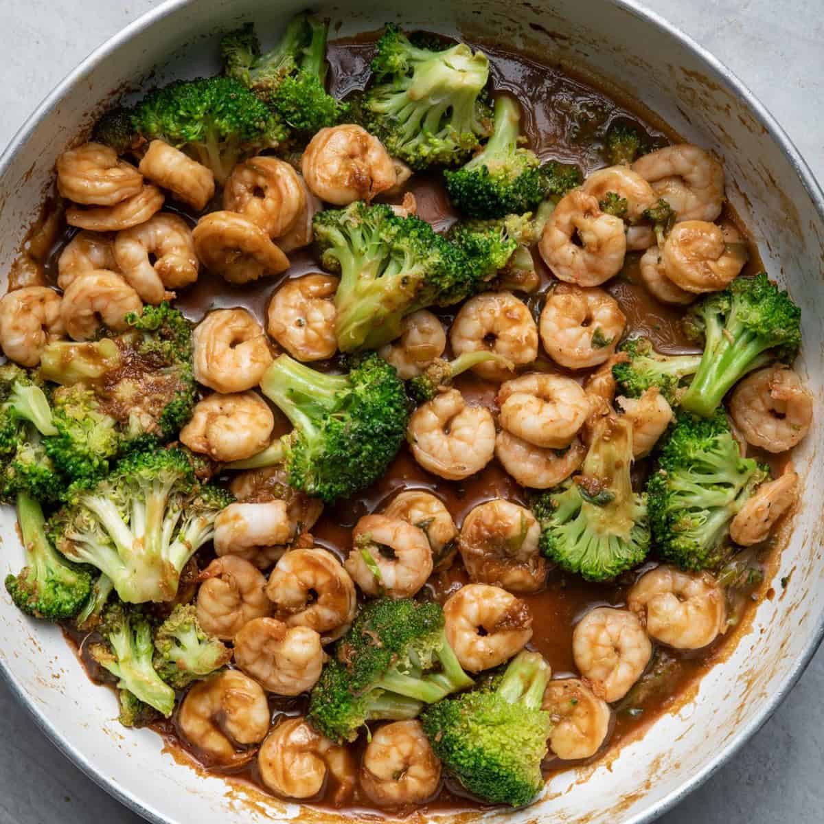 Final dish in skillet.