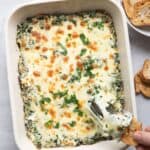 Cream Cheese Spinach Dip.
