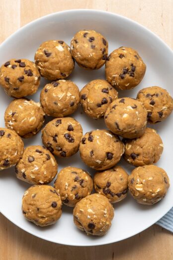 No Bake Pumpkin Balls.