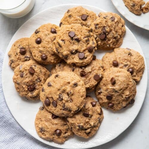Applesauce Chocolate Chip Cookies.