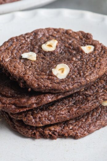 Chocolate Hazelnut Cookies.