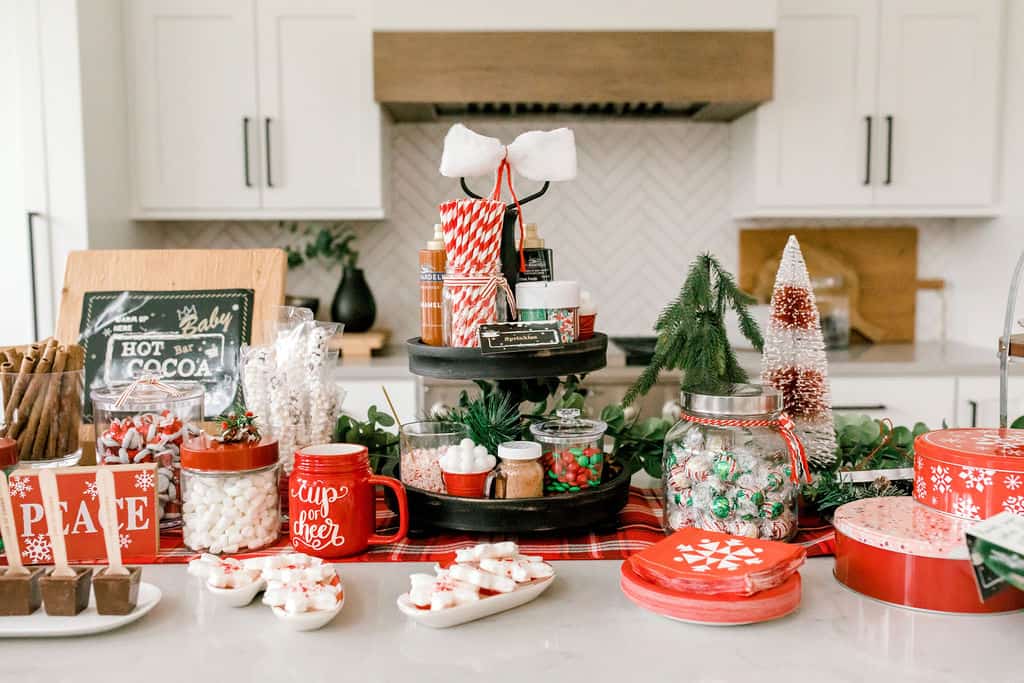 DIY hot chocolate bar