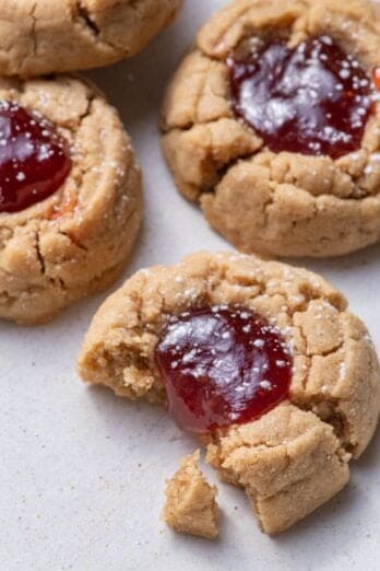 Thumbprint Cookies.