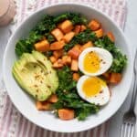 Eggs and Sweet Potato Breakfast Bowl.