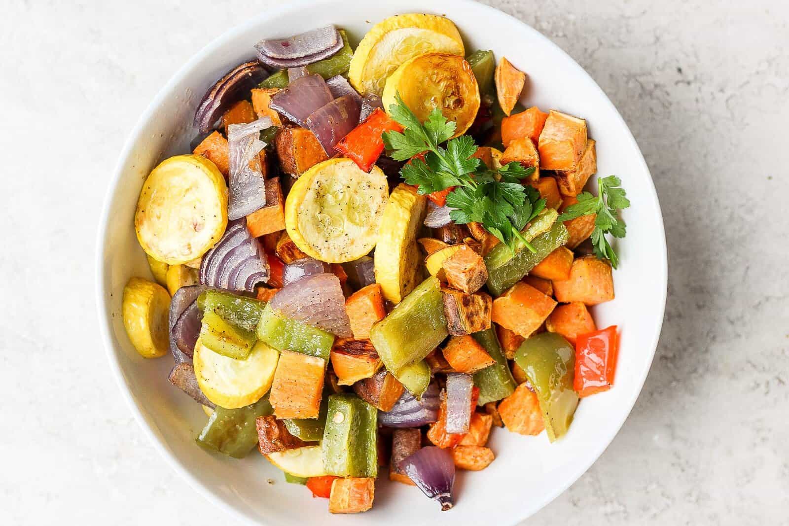 How to Roast Vegetables.
