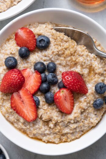 Instant Pot Steel Cut Oats.