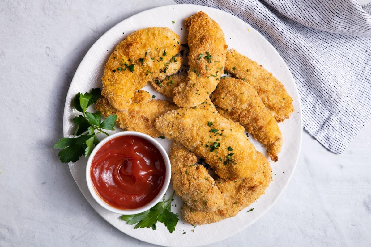Oven Baked Chicken.