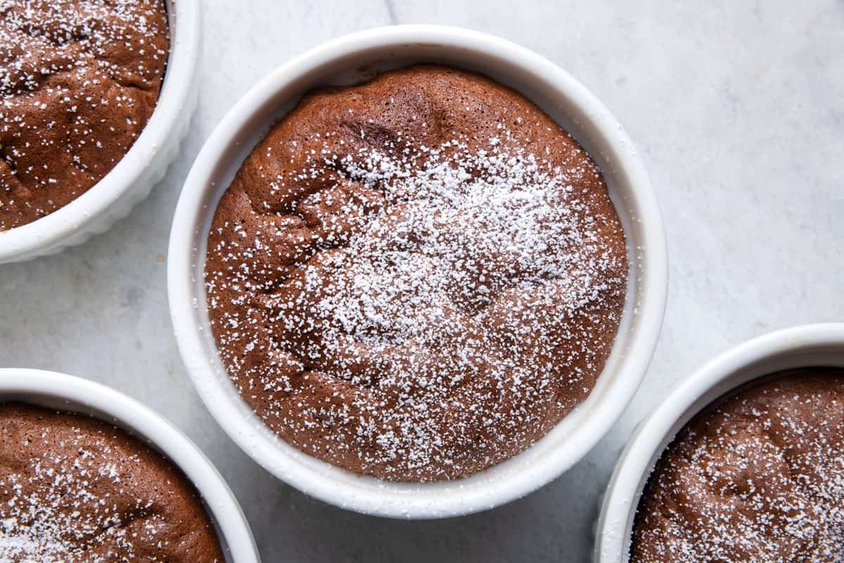Easy Chocolate Souffle.