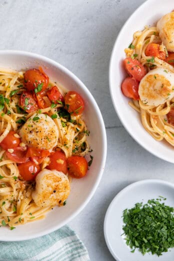 Scallop Pasta
