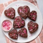 Valentines Day Brownies.