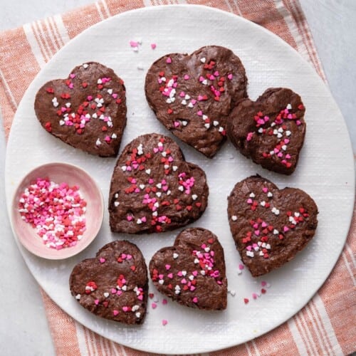 Valentines Day Brownies.