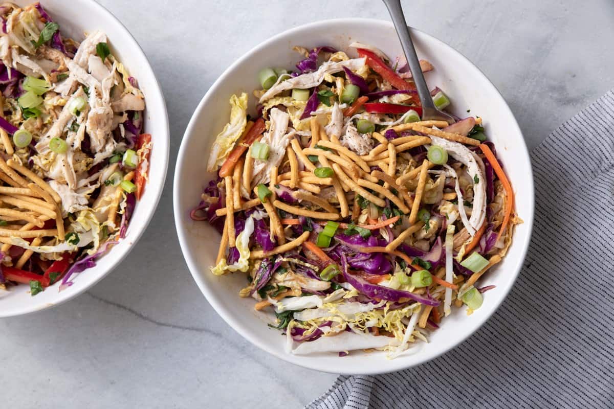 Asian Chicken Salad.