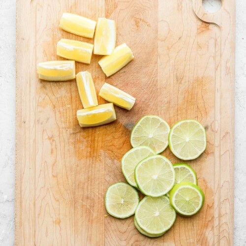 How to Cut Lemons and Limes Tutorial.