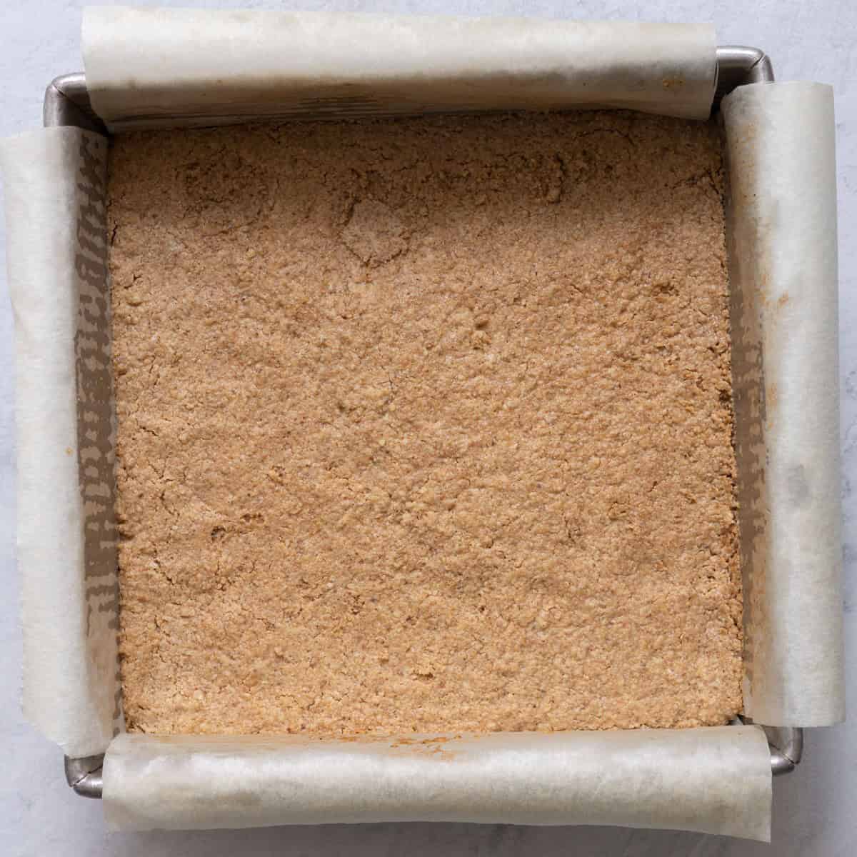 Crust after baking.