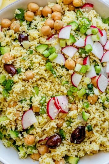 Chickpea Couscous Salad.