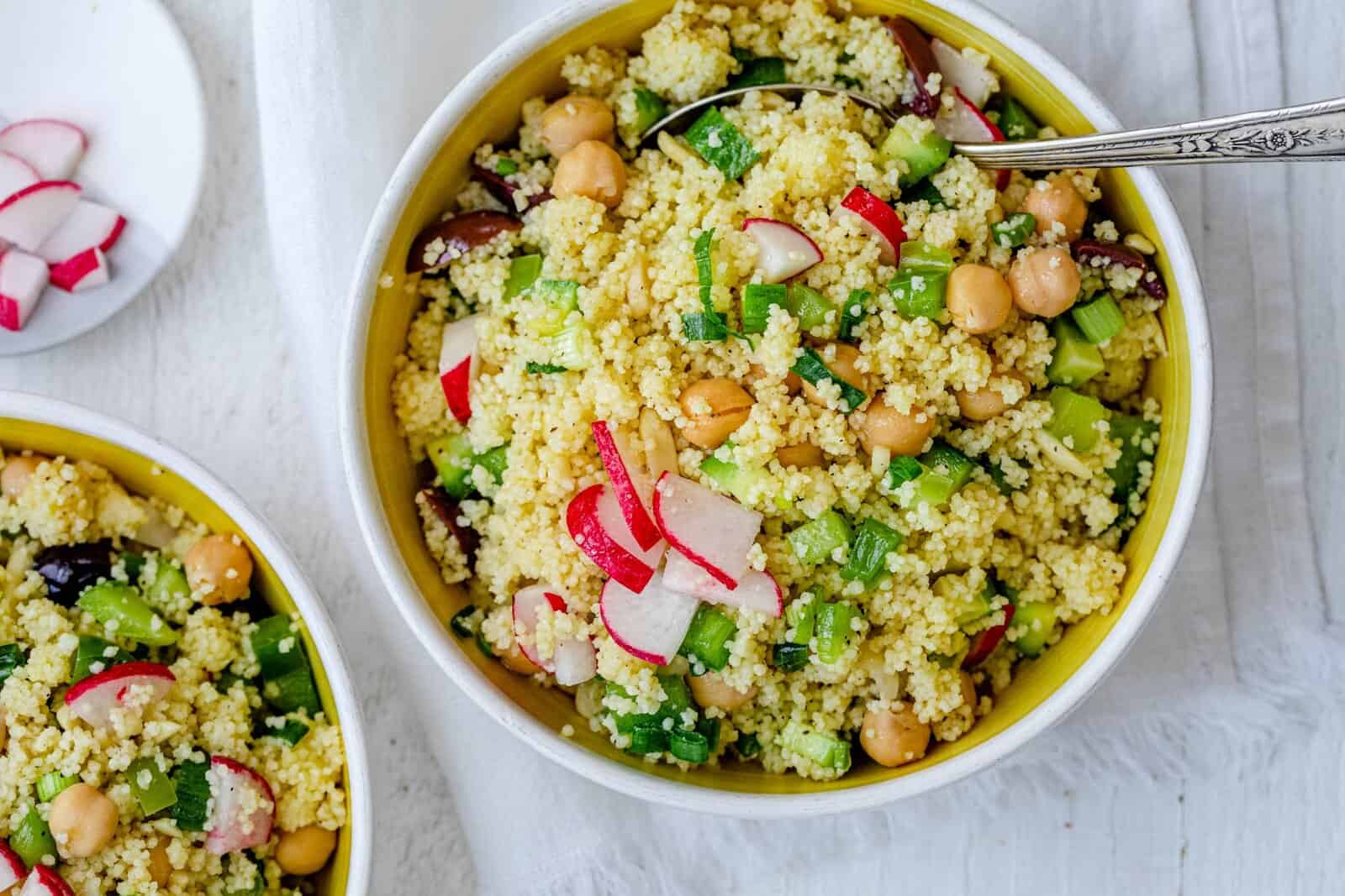 Chickpea Couscous Salad.