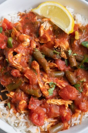 Lebanese Green Bean Stew.