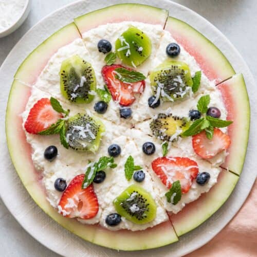 Watermelon Pizza.