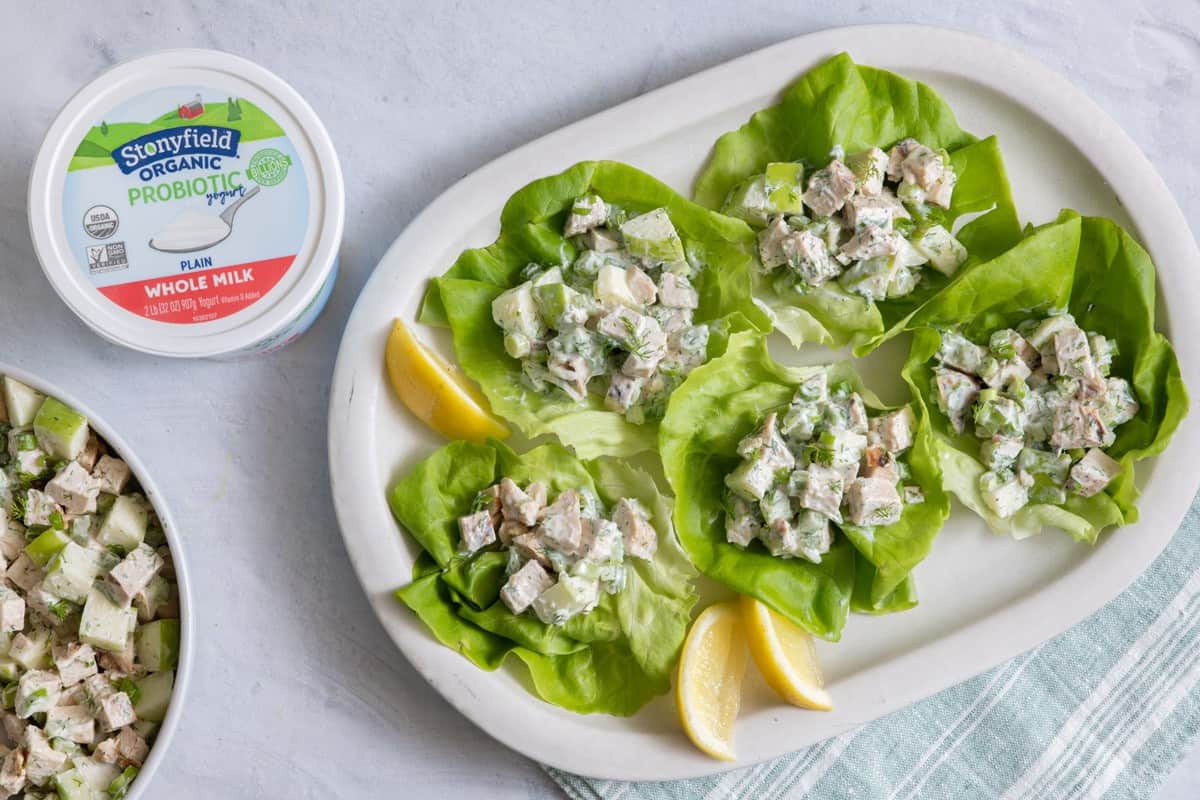 Yogurt Chicken Salad.