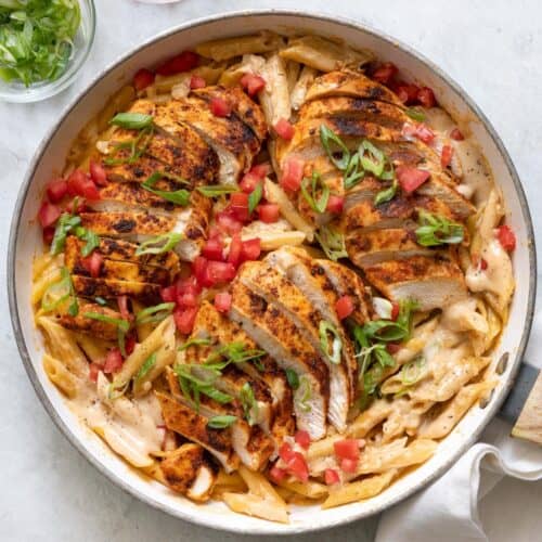 Creamy Cajun Chicken Pasta.