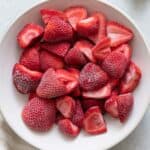 How to Freeze Strawberries.