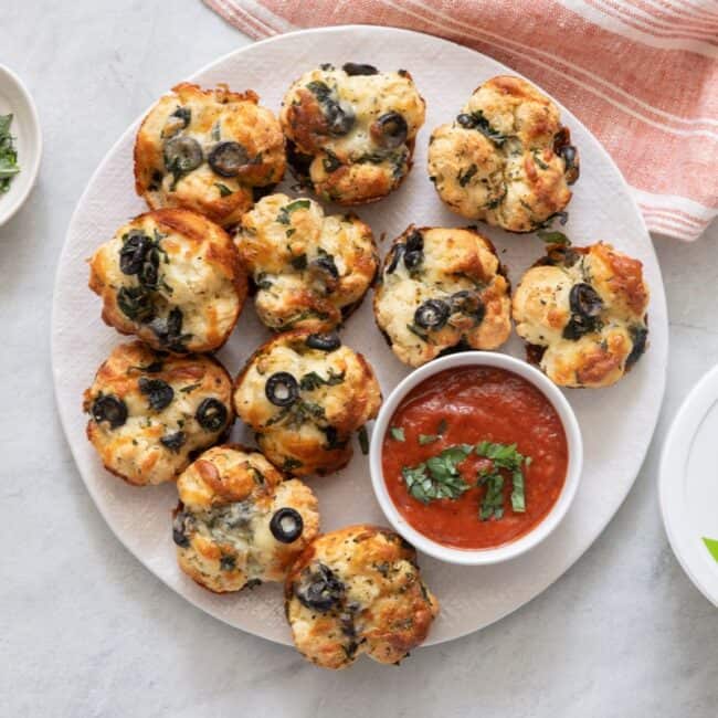 2 Ingredient Pizza Bites.