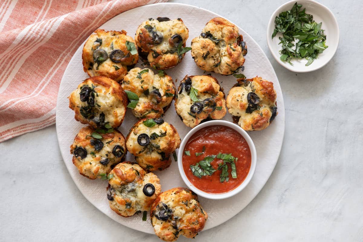 2 Ingredient Pizza Bites.
