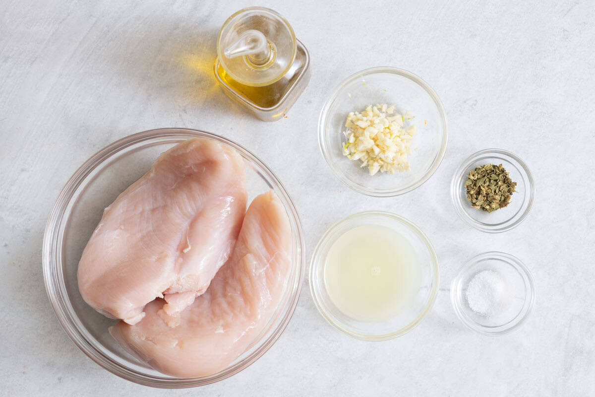 Ingredients to make.