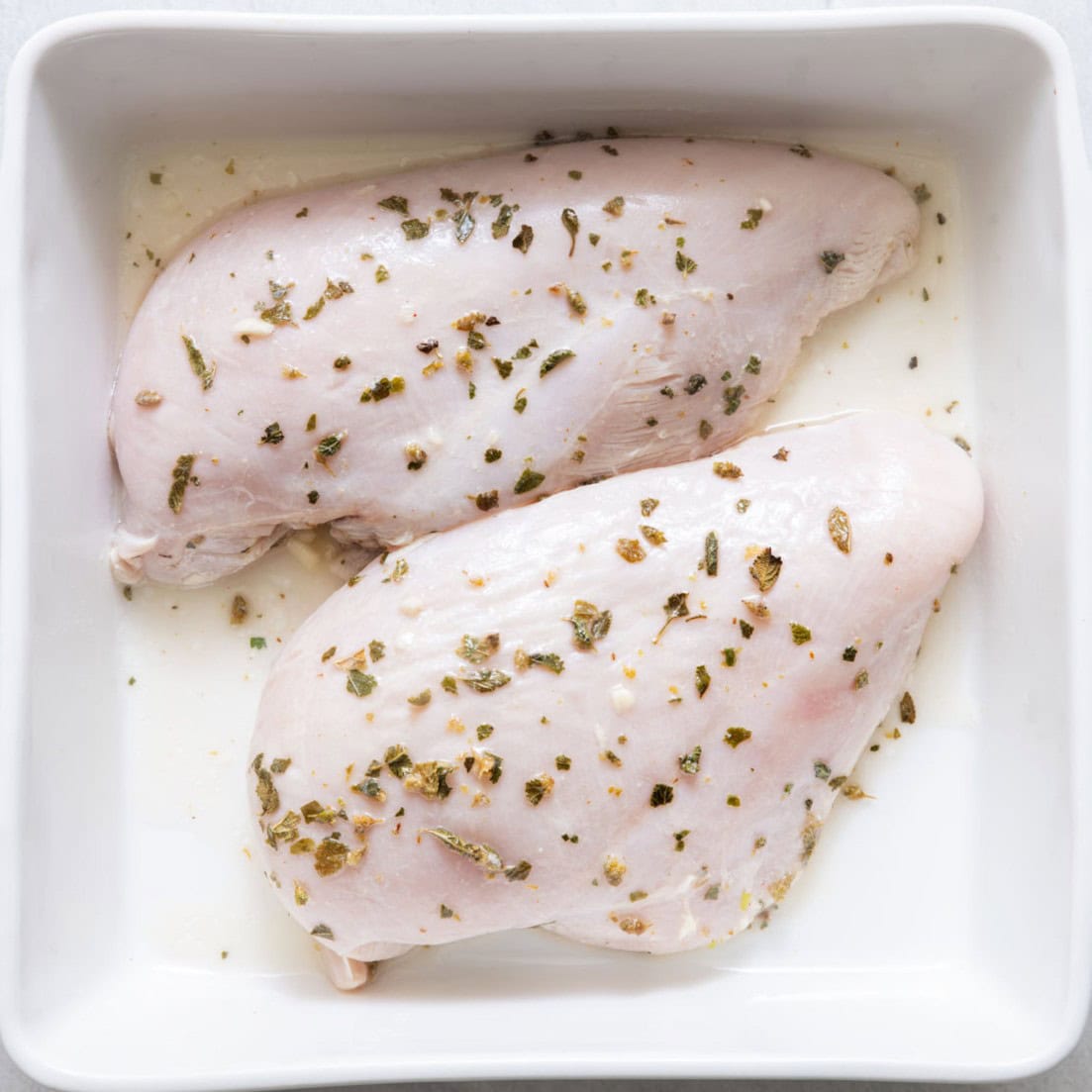 Before cooked.