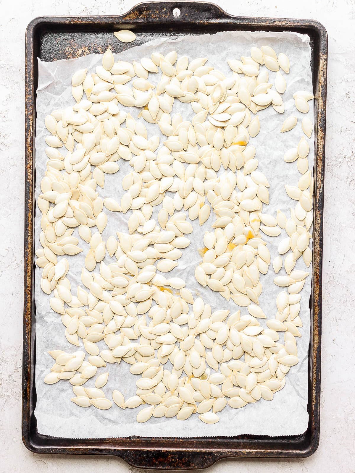 Before roasting.