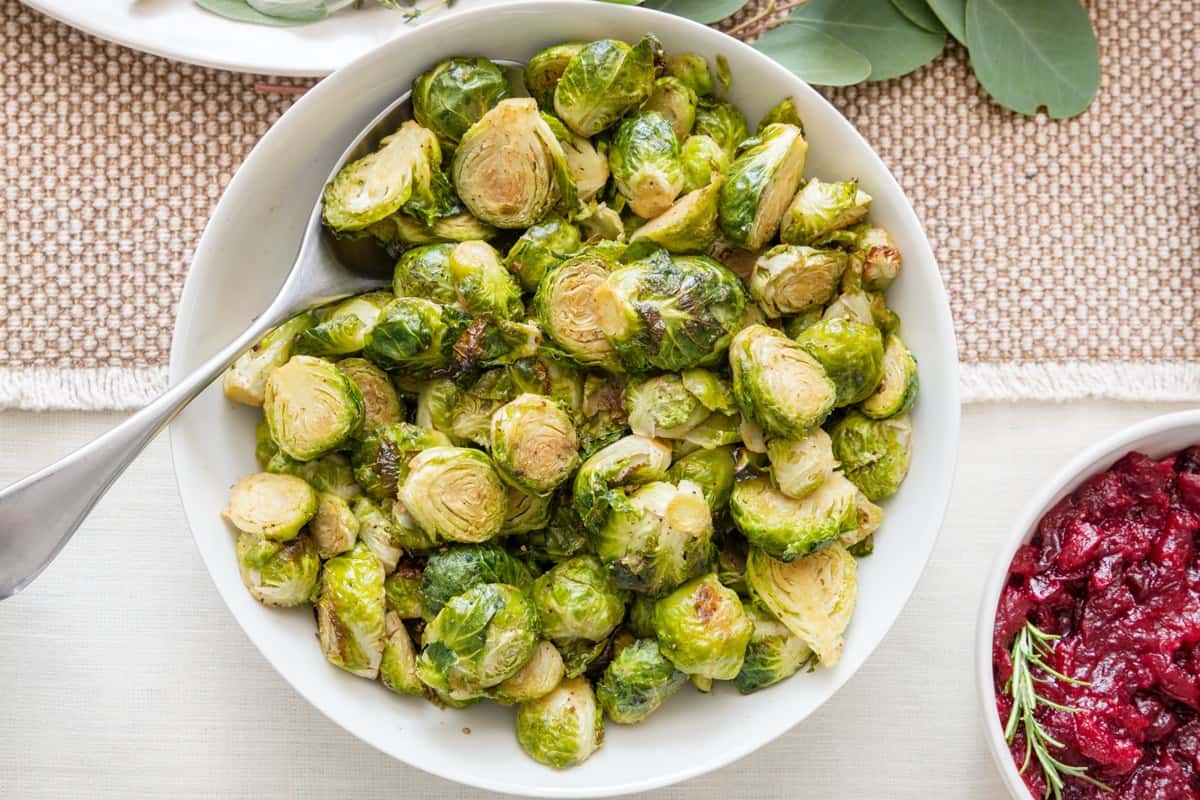 Roasted Brussel Sprouts.