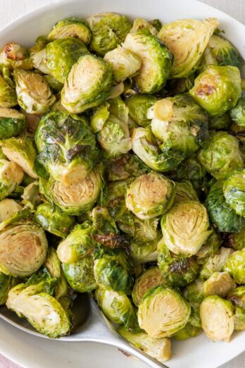 Roasted Brussel Sprouts.