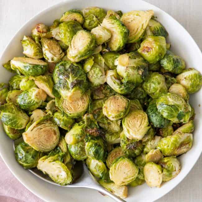 Roasted Brussel Sprouts.