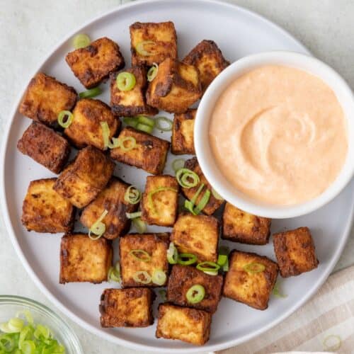 Air Fried Tofu.