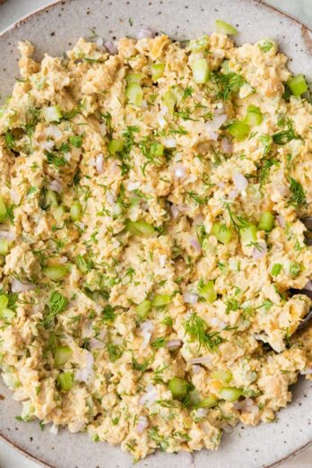 Chickpea ‘Tuna’ Salad.
