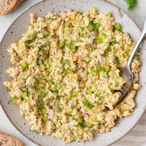 Chickpea โTunaโ Salad.