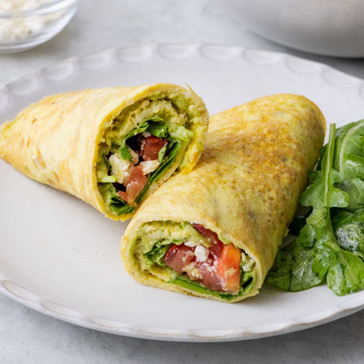 Breakfast Egg Wrap.