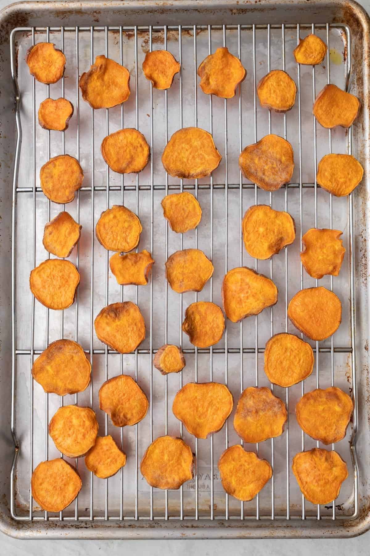 After baking.