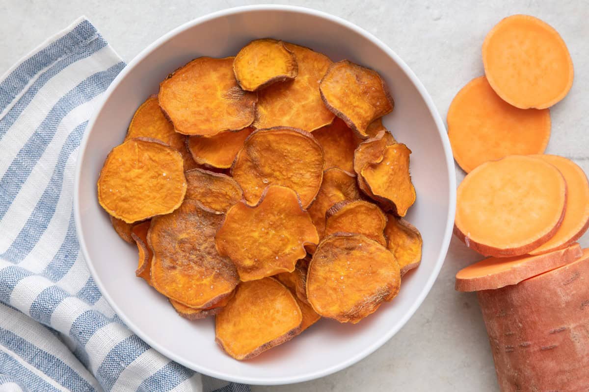 Sweet Potato Chips.