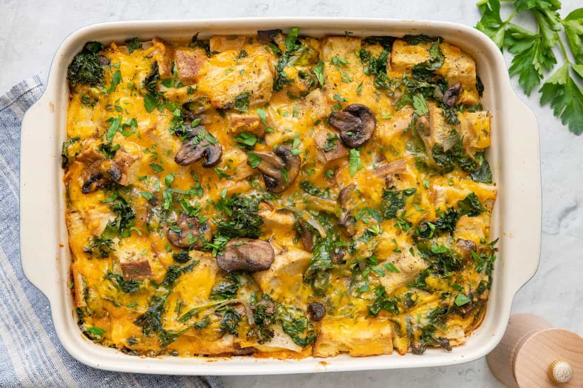 Breakfast Strata.