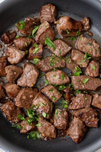 Garlic Butter Steak Bites.