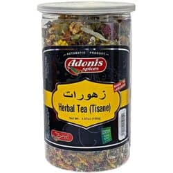 Zhourat loose floral herbal tea.