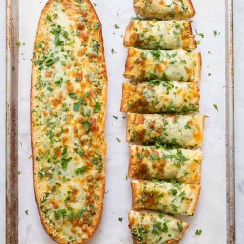 Garlic Cheese Bread.