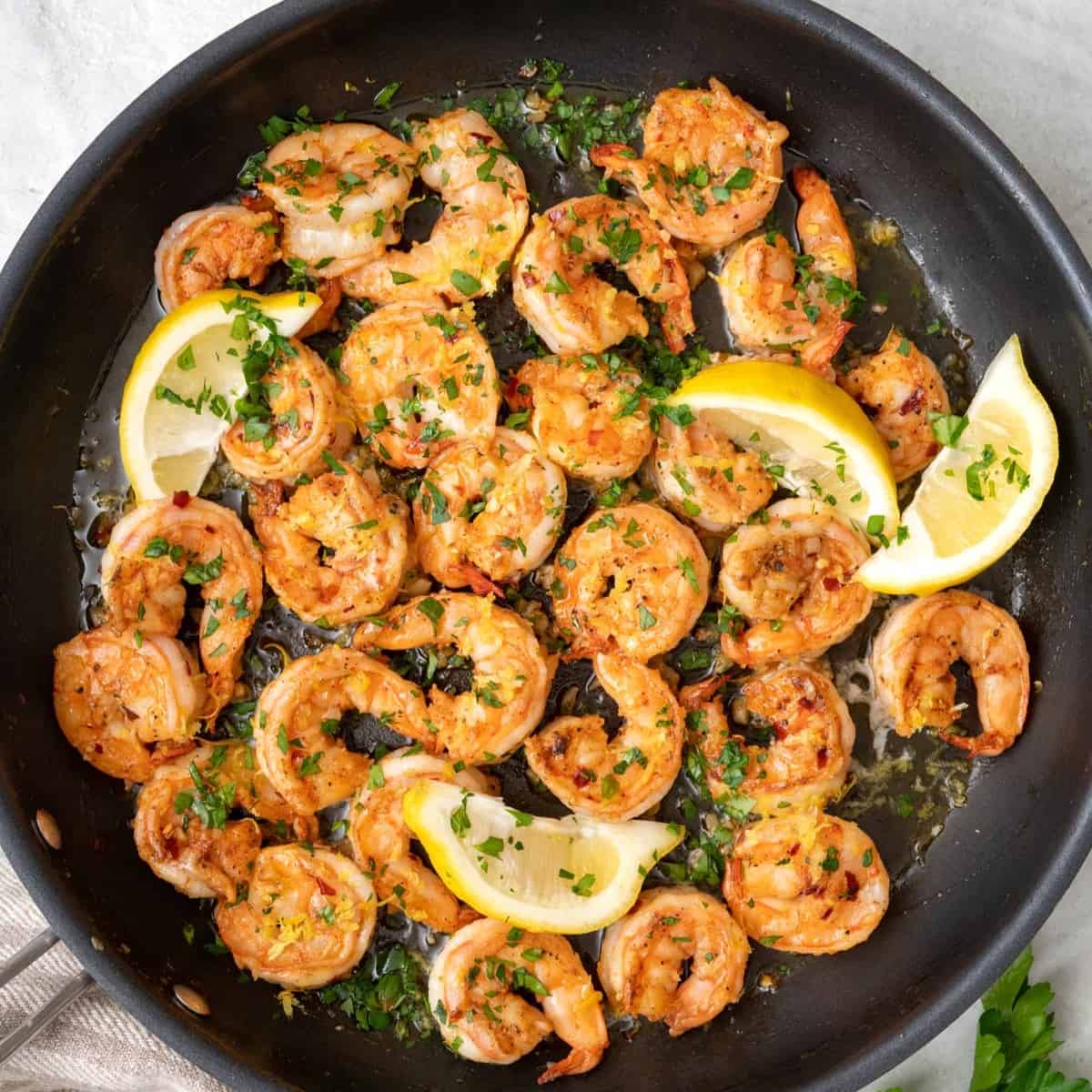 Garlic Butter Shrimp.