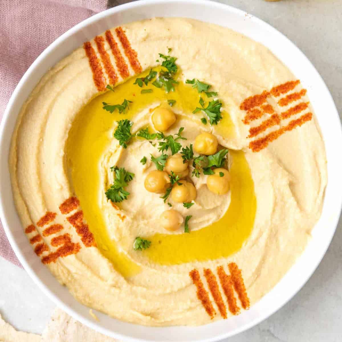 Hummus recipe.