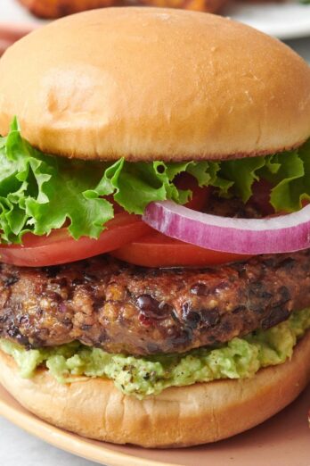 Black bean burger.