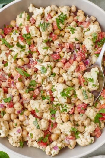 Cauliflower salad.