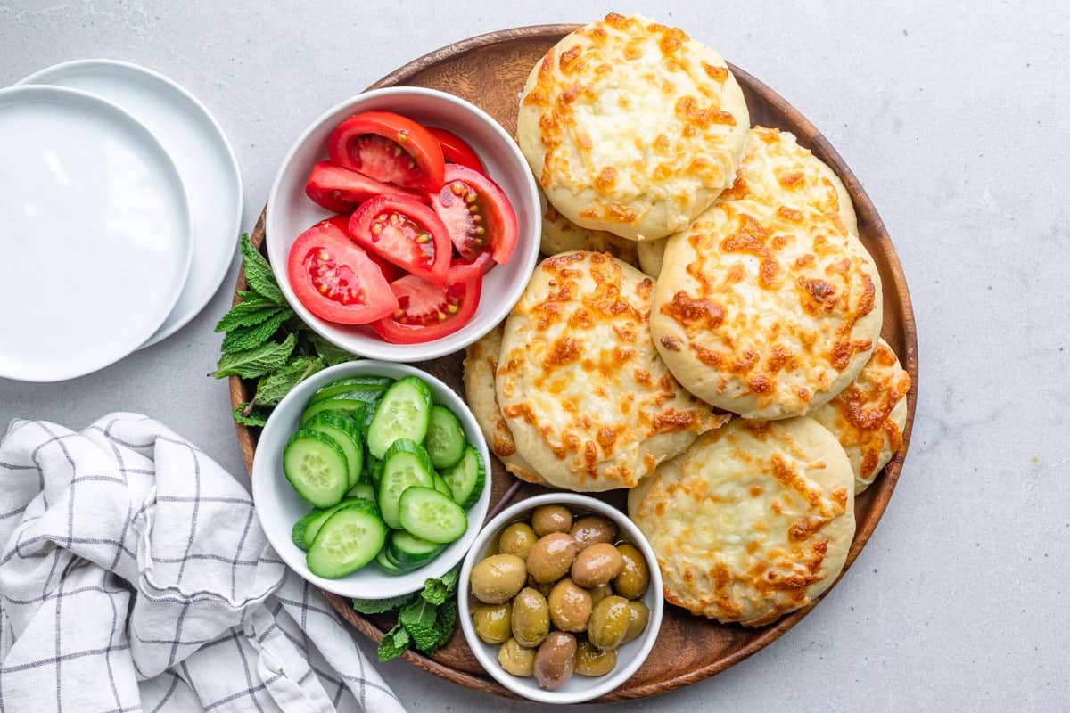 Cheese Manakeesh.