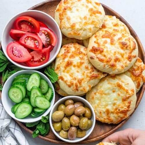 Cheese Manakeesh.